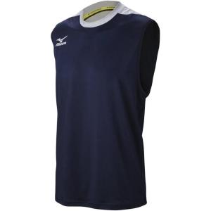 imageMizuno Mens Cutoff Volleyball JerseyNavySilver