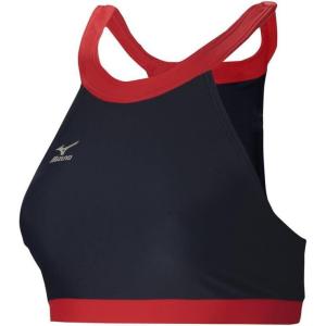 imageMizuno Odyssey High Neck Beach Volleyball TopNavyRed