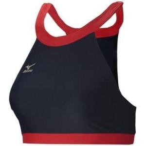 imageMizuno Odyssey High Neck Beach Volleyball TopRedNavy