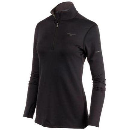 imageMizuno Womens Standard Breath Thermo Half ZipBlack