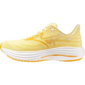 imageMizuno Womens Wave Rider 29 Running ShoeGlowing Creamcitrus