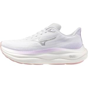 imageMizuno Womens Wave Sky 9 Running ShoeWhitesilver