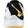 imageMIZUNO Mizuno Volleyball Shoes Thunderblade Z Club Activities Indoor Wide Lightweight Indoor Entry BeginnersWhite X Gold X Black