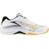 imageMIZUNO Mizuno Volleyball Shoes Thunderblade Z Club Activities Indoor Wide Lightweight Indoor Entry BeginnersWhite X Gold X Black