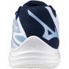 imageMIZUNO Mizuno Volleyball Shoes Thunderblade Z Club Activities Indoor Wide Lightweight Indoor Entry BeginnersWhite X Saxophone X Navy