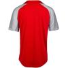 imageMizuno Aerolite 2Button Baseball JerseyRedgrey