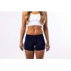 imageMizuno Core Flat Front Vortex Hybrid 35quot Inseam Volleyball ShortNavy