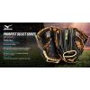 imageMizuno GPSL1151 Prospect Select Series InfieldPitcher Baseball Glove 115quot Deep III Web Right Hand Throw