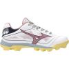 imageMizuno Girls Cushionrevo Finch Jr TPU Spike Softball CleatPurpleyellow