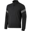 imageMizuno Long Sleeve Hitting Jacket  Wind Resistant  Stretch Woven Fabric  Front 14 Zip  Side 14 ZipBlackShade