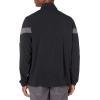imageMizuno Long Sleeve Hitting Jacket  Wind Resistant  Stretch Woven Fabric  Front 14 Zip  Side 14 ZipBlackshade