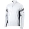 imageMizuno Long Sleeve Hitting Jacket  Wind Resistant  Stretch Woven Fabric  Front 14 Zip  Side 14 ZipWhiteShade