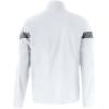 imageMizuno Long Sleeve Hitting Jacket  Wind Resistant  Stretch Woven Fabric  Front 14 Zip  Side 14 ZipWhiteShade