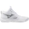 imageMizuno Mens Flat Volleyball ShoeMulticolor WhiteSilver