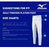 imageMizuno Mens Premier Players Pant Adult Baseball PantBlack