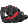 imageMizuno Prospect PowerClose Youth Baseball Glove Series I VFlex Notch I Parashock Palm Pad I Buttersoft LinerBlackRedDeep 3 Web