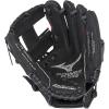 imageMizuno Prospect PowerClose Youth Baseball Glove Series I VFlex Notch I Parashock Palm Pad I Buttersoft LinerBlackRedDeep 3 Web