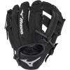 imageMizuno Prospect PowerClose Youth Baseball Glove Series I VFlex Notch I Parashock Palm Pad I Buttersoft LinerBlackT Web