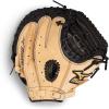 imageMizuno Prospect PowerClose Youth Baseball Glove Series I VFlex Notch I Parashock Palm Pad I Buttersoft LinerBlackTanCatchers Mitt