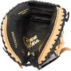 imageMizuno Prospect PowerClose Youth Baseball Glove Series I VFlex Notch I Parashock Palm Pad I Buttersoft LinerBlackTanCatchers Mitt