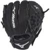 imageMizuno Prospect PowerClose Youth Baseball Glove Series I VFlex Notch I Parashock Palm Pad I Buttersoft LinerBlackTartan Flex Web