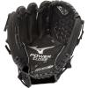 imageMizuno Prospect PowerClose Youth Baseball Glove Series I VFlex Notch I Parashock Palm Pad I Buttersoft LinerBlackTartan Flex Web
