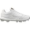 imageMizuno Womens Pro Fp Low TPU Fastpitch CleatWhiteSilver