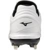 imageMizuno Womens Pro Fp Low Womens Metal Fastpitch CleatWhiteBlack