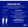 imageMizuno mens Premier Short PantDark Charcoal