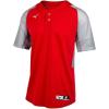 imageMizuno Aerolite 2Button Baseball JerseyRedgrey
