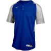 imageMizuno Aerolite 2Button Baseball JerseyRoyalGrey