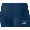 imageMizuno Core Flat Front Vortex Hybrid 35quot Inseam Volleyball ShortNavy