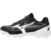imageMizuno Girls Cushionrevo Finch Jr TPU Spike Softball CleatBlackWhite