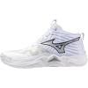 imageMizuno Mens Flat Volleyball ShoeMulticolor WhiteSilver