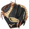 imageMizuno Prospect SelectBlackAlmond Catchers Mitt
