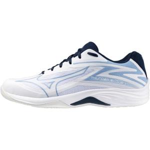imageMIZUNO Mizuno Volleyball Shoes Thunderblade Z Club Activities Indoor Wide Lightweight Indoor Entry BeginnersWhite X Saxophone X Navy