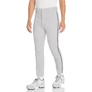 imageMizuno Adult Mens Premier Piped Baseball PantGreyBlack