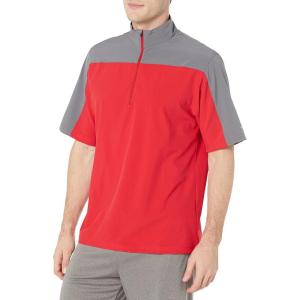 imageMizuno Comp Long Sleeve Batting JacketRedGrey