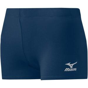 imageMizuno Core Flat Front Vortex Hybrid 35quot Inseam Volleyball ShortNavy