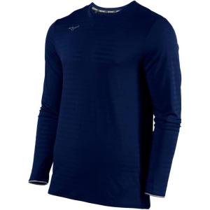 imageMizuno Mens Athletic Eco Long Sleeve TopNavy