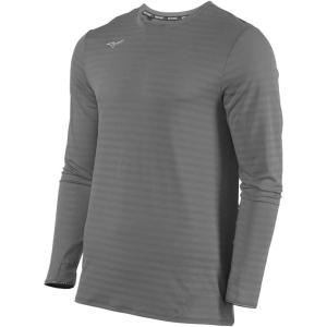 imageMizuno Mens Athletic Eco Long Sleeve TopQuiet Shade