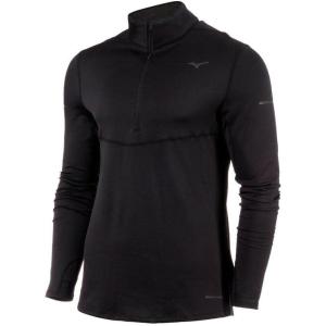 imageMizuno Mens Breath Thermo Half ZipBlack