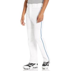 imageMizuno Mens Premier Pro Piped G2 Baseball PantWhiteRoyal