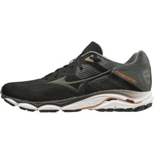 imageMizuno Mens Trail Running ShoeBlack Blk Blk Shadow 09