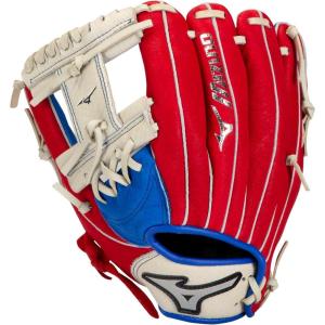 imageMizuno Prospect PowerClose Youth Baseball Glove Series I VFlex Notch I Parashock Palm Pad I Buttersoft LinerRoyalRedDeep 3 Web