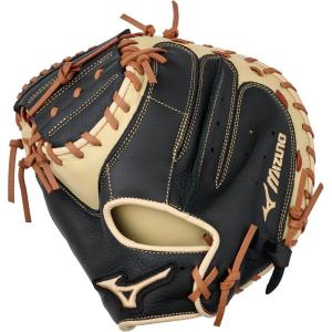 imageMizuno Prospect SelectBlackAlmond Catchers Mitt