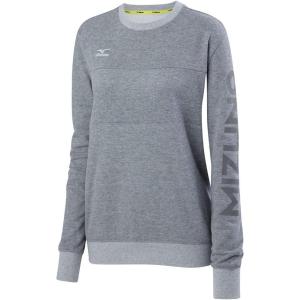 imageMizuno Retro Crew Volleyball SweatshirtHeathered CharcoalGreyCharcoal