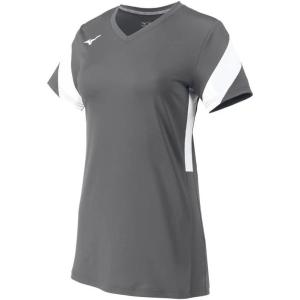 imageMizuno Womens Balboa 6 Short Sleeve Volleyball JerseyShadeWhite