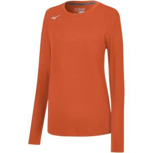 imageMizuno Womens Standard Long Sleeve Attack TeeOrange