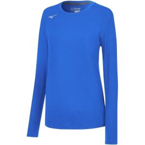 imageMizuno Womens Standard Long Sleeve Attack TeeRoyal